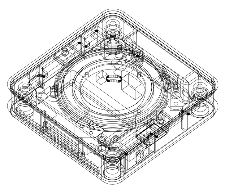 Vỏ hộp Home Assistant Voice Preview Edition tối ưu cho in 3D - Image 4