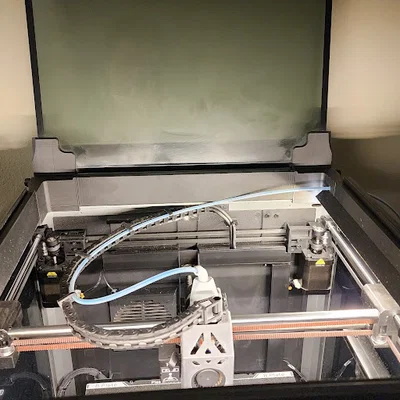 Khung nâng nắp có bản lề và thanh đèn LED cho Creality K1 Max