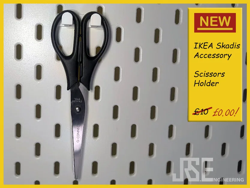 Giá đỡ kéo IKEA Skadis đơn giản tiện lợi cho pegboard - Image 1