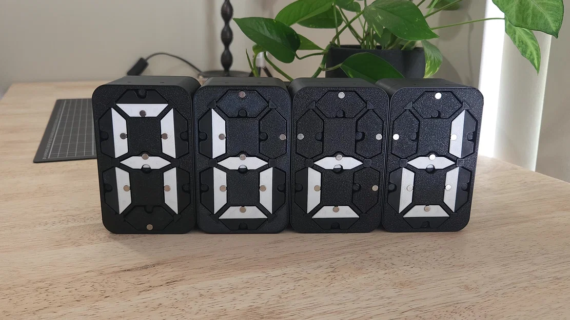 Màn hình hiển thị 7 thanh cơ điện in 3D - Image 10