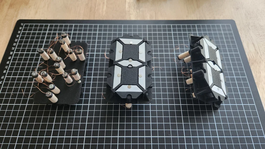 Màn hình hiển thị 7 thanh cơ điện in 3D - Image 12