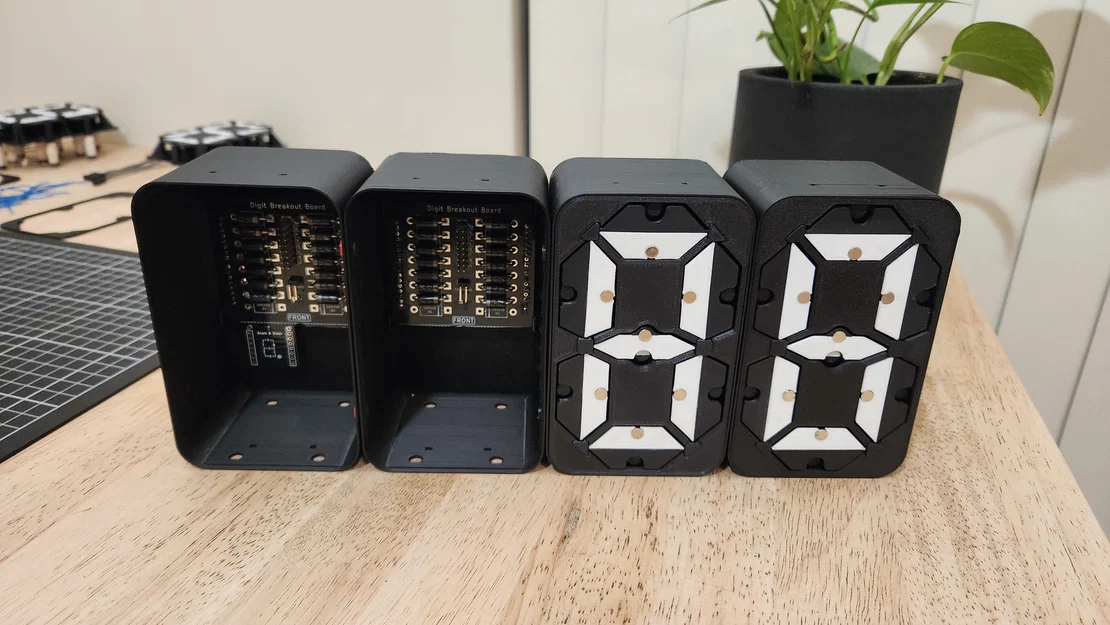 Màn hình hiển thị 7 thanh cơ điện in 3D - Image 14