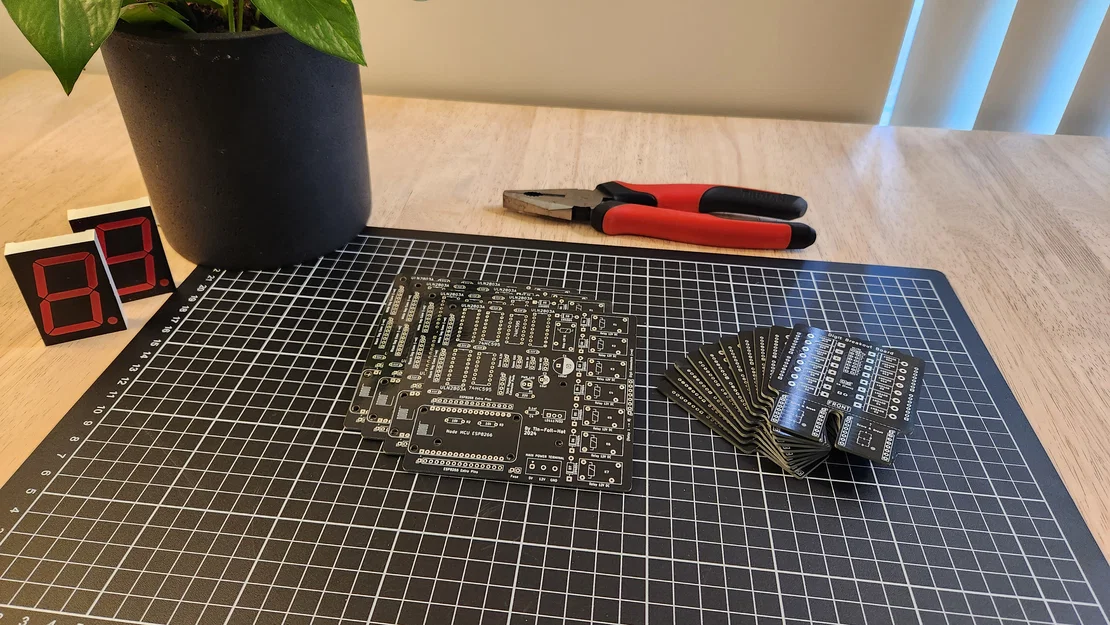 Màn hình hiển thị 7 thanh cơ điện in 3D - Image 15