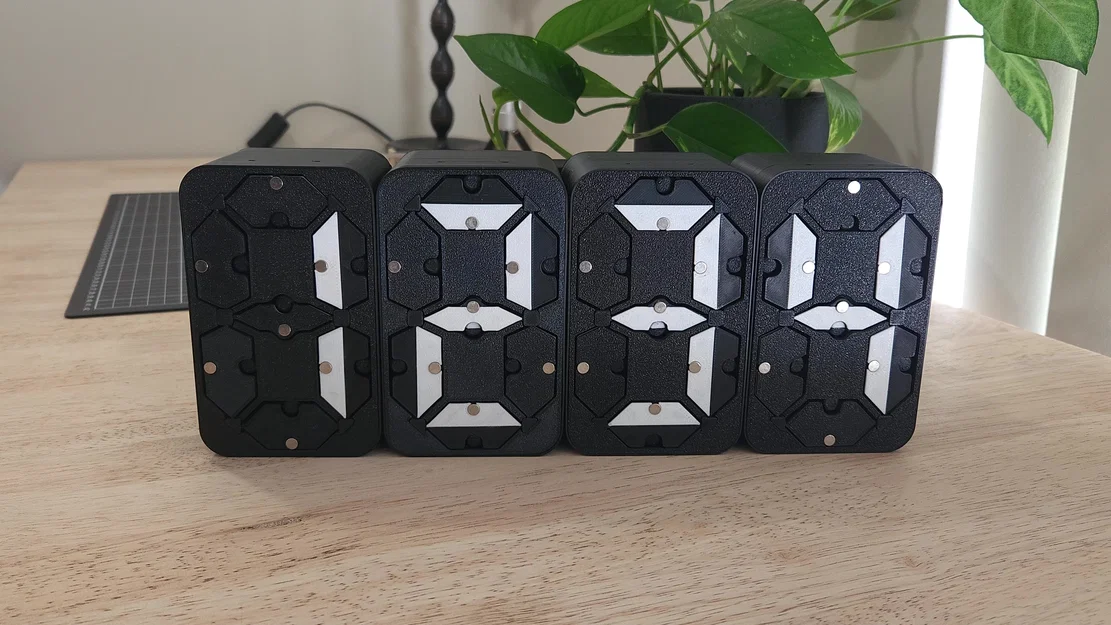 Màn hình hiển thị 7 thanh cơ điện in 3D - Image 21