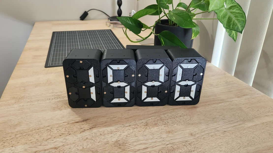 Màn hình hiển thị 7 thanh cơ điện in 3D - Image 29