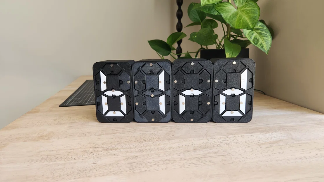 Màn hình hiển thị 7 thanh cơ điện in 3D - Image 31