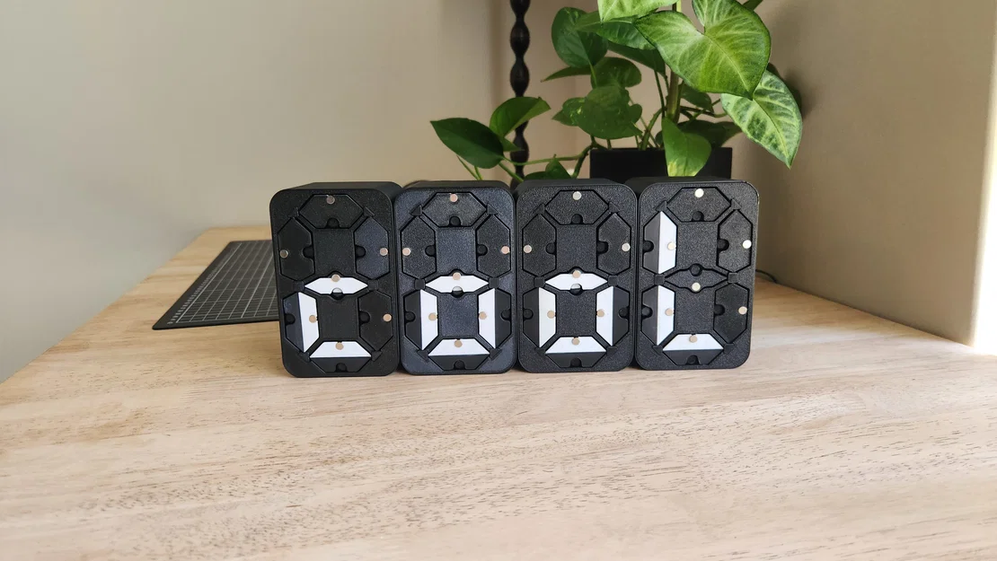 Màn hình hiển thị 7 thanh cơ điện in 3D - Image 32