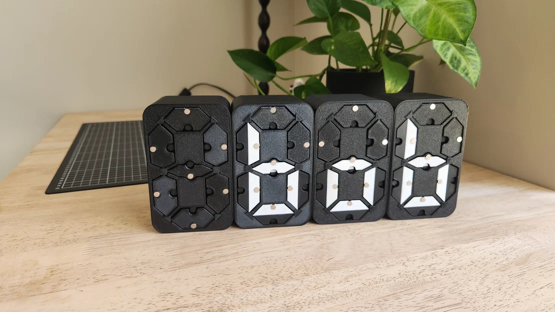 Màn hình hiển thị 7 thanh cơ điện in 3D - Image 33