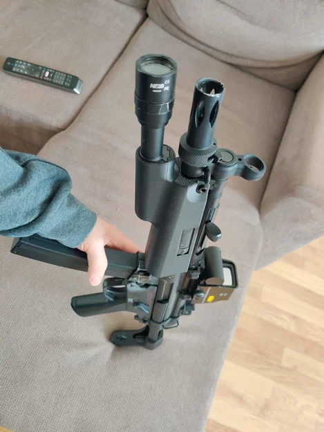 Ốp tay đèn pin MP5 cho SureFire weaponlights (Bản Airsoft) - Image 2