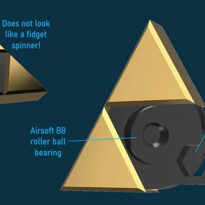 Triforce Fidget Spinner - Món đồ chơi phong cách Zelda