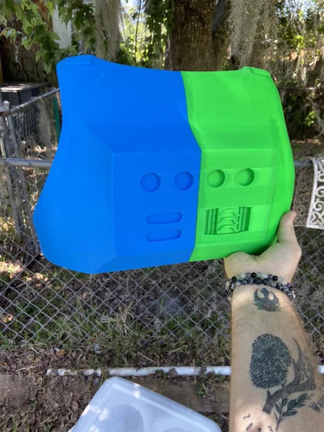 Bộ giáp Clone Trooper ngực và thân dưới (Star Wars Cosplay 3D) - Image 2