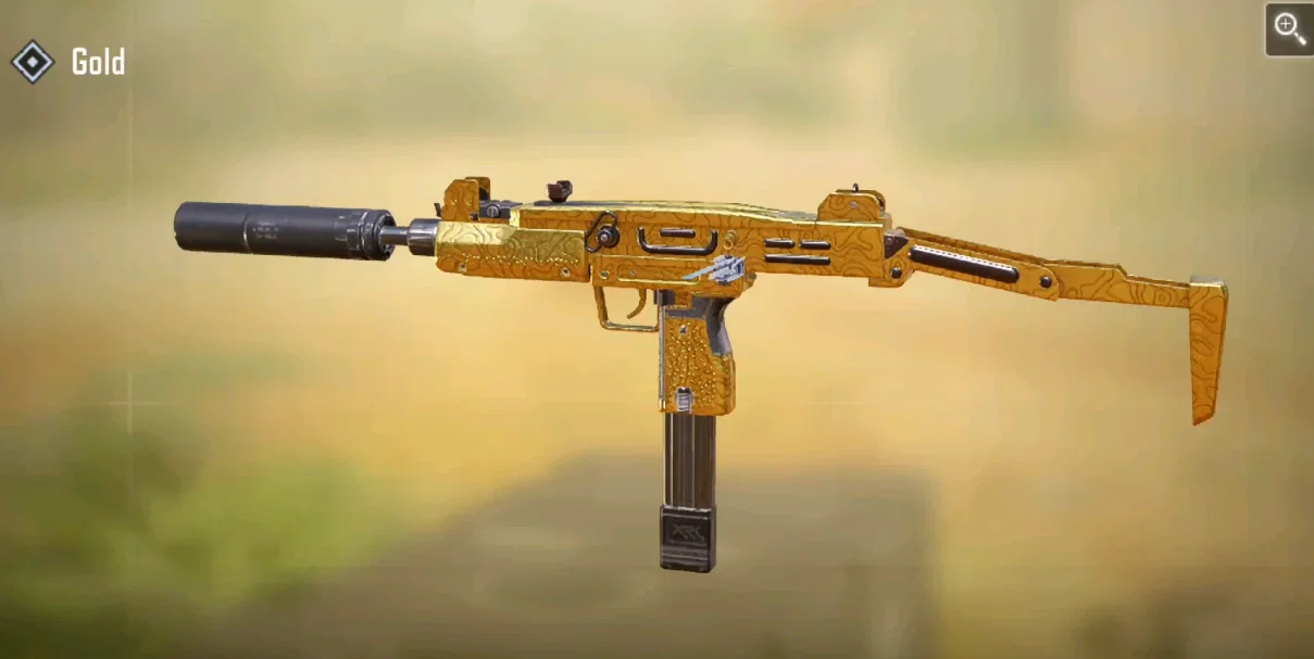 Mô hình súng USS9 từ Call of Duty Mobile - In 3D chất lượng cao - Image 1