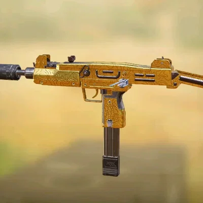 Mô hình súng USS9 từ Call of Duty Mobile - In 3D chất lượng cao