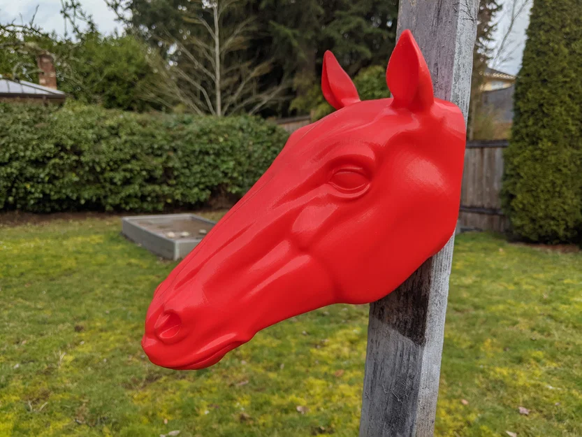 Mô hình đầu ngựa treo tường độc đáo - Image 2