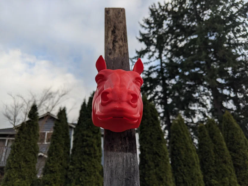 Mô hình đầu ngựa treo tường độc đáo - Image 4