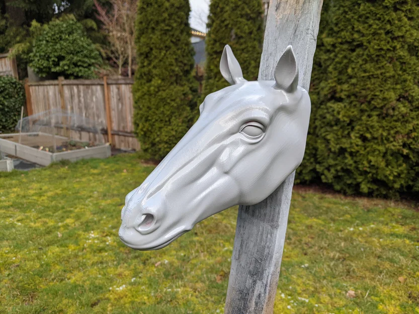Mô hình đầu ngựa treo tường độc đáo - Image 6