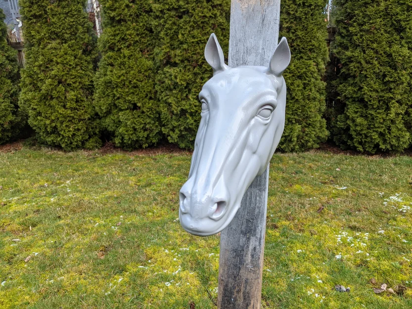 Mô hình đầu ngựa treo tường độc đáo - Image 8