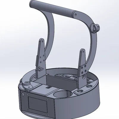 Helix 7 Ice shuttle - Khung in 3D cho máy câu cá trên băng