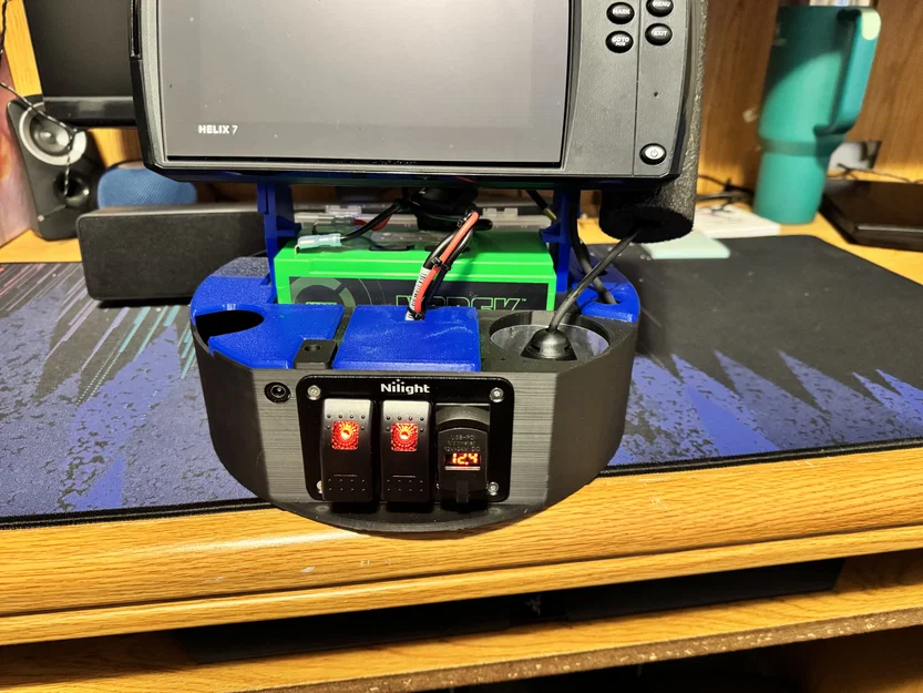 Helix 7 Ice shuttle - Khung in 3D cho máy câu cá trên băng - Image 4