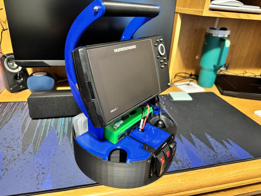 Helix 7 Ice shuttle - Khung in 3D cho máy câu cá trên băng - Image 6