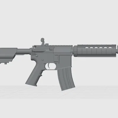 Mô hình in 3D súng M4A4 từ Counter Strike 2 siêu chất