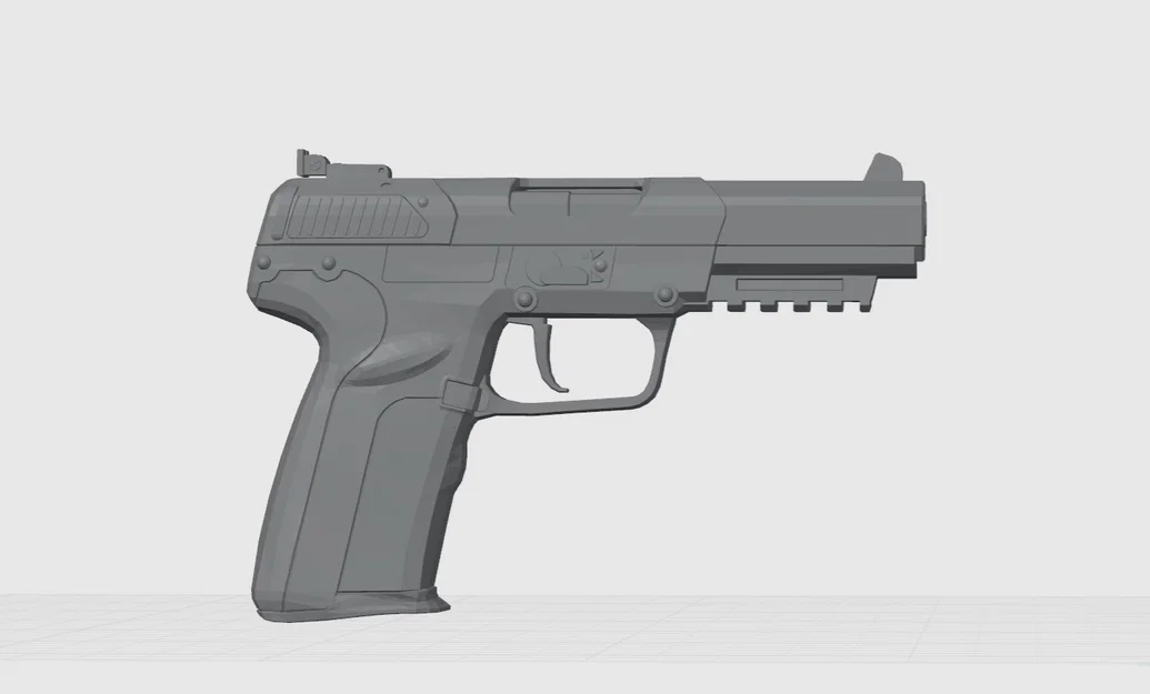 Mô hình súng Five-SeveN (Counter Strike 2) in 3D trang trí cực đẹp - Image 1