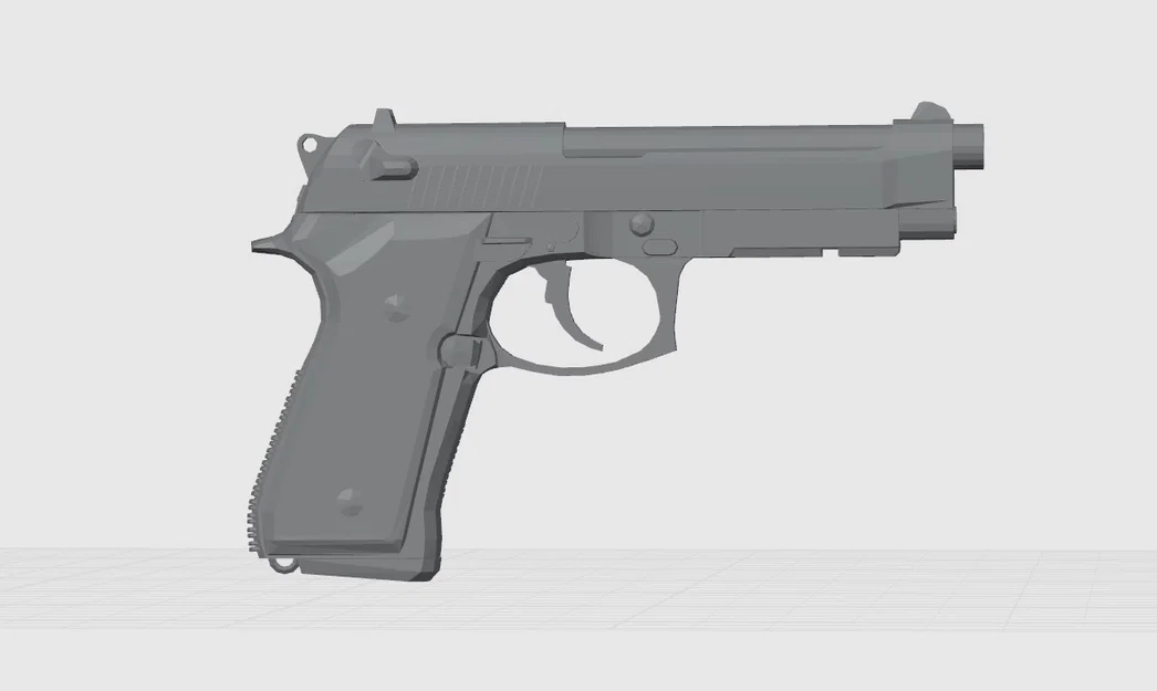 Mô hình súng Beretta CS2 - Phụ kiện trưng bày độc đáo cho game thủ - Image 1