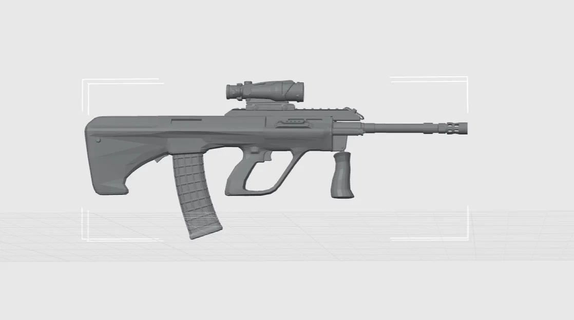 Mô hình súng AUG Counter Strike 2 - File in 3D decor cực chất - Image 1