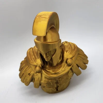 Tượng Bán Thân Spartan Commander