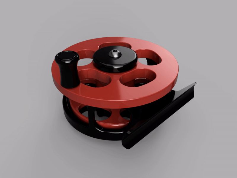 Fly Fishing Reel - Máy câu cá Fly Fishing có ổ bi kép - Image 2