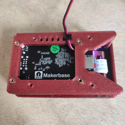 Hộp bảo vệ MKS-Pi và màn hình TS35