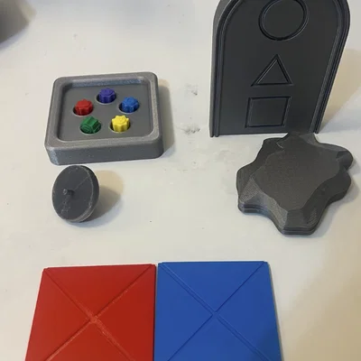 Bộ mô hình trò chơi nhỏ Squid Game