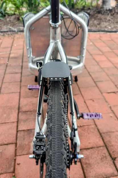 Chắn bùn xe đạp tích hợp đèn hậu LED - Image 3