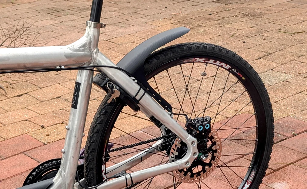 Chắn bùn xe đạp tích hợp đèn hậu LED - Image 4