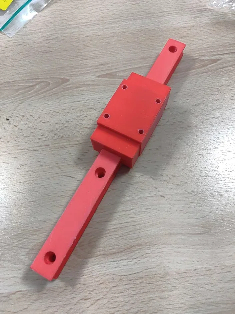 Mô hình thanh trượt dẫn hướng tuyến tính HIWIN HGR, HGH - Image 3