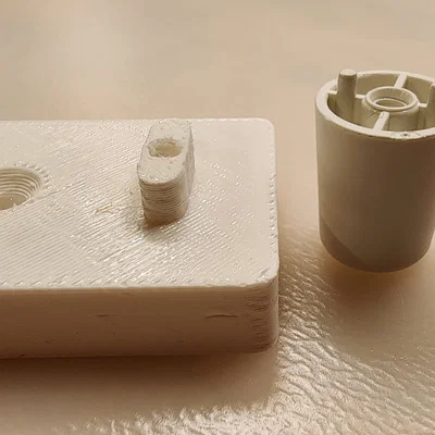 Bộ Ngàm và Khớp Nối Low Profile cho Bảng Ikea Skadis