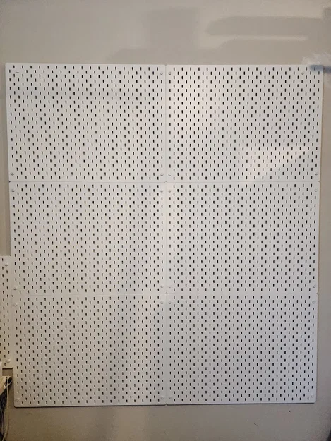 Bộ Ngàm và Khớp Nối Low Profile cho Bảng Ikea Skadis - Image 3