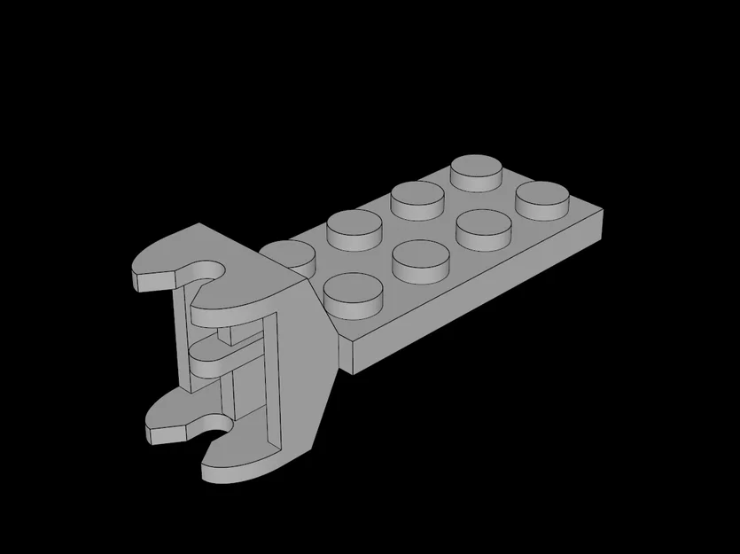 Mảnh ghép bản lề cái 2x4 tương thích hệ thống Lego - Image 1