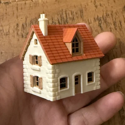 Mô hình ngôi nhà 1:64 và N-Scale in 3D chi tiết cực xinh