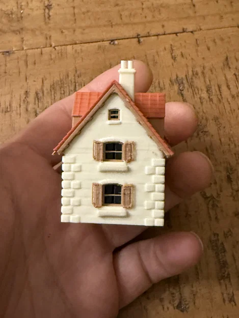 Mô hình ngôi nhà 1:64 và N-Scale in 3D chi tiết cực xinh - Image 3