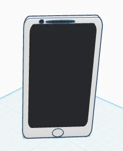 Mô hình điện thoại để bàn trang trí in 3D (De phone) - Image 1