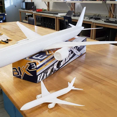Mô hình máy bay Boeing 777-9X tỉ lệ lớn (1:50)