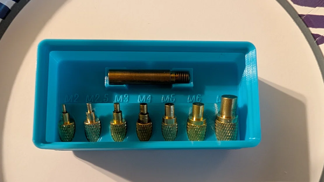 Khay Đựng Đầu Hàn Nhiệt Gridfinity (M2-M8) Gọn Gàng Tiện Lợi - Image 1