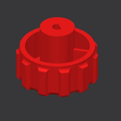 Núm vặn thay thế cho máy trộn bột Tefal QB161H38 (In 3D)