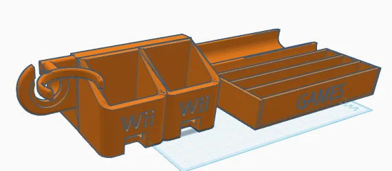 Khay Đựng Phụ Kiện Wii Và Wii U Tiện Dụng Cho Game Thủ - Image 2