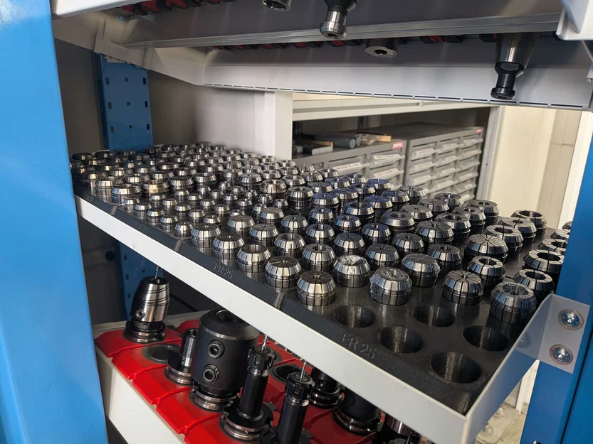 Bộ khay sắp xếp đầu kẹp collet ER8 - ER40 cho máy CNC - Image 2