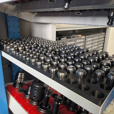 Bộ khay sắp xếp đầu kẹp collet ER8 - ER40 cho máy CNC