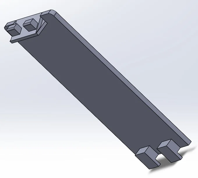 Nắp đậy pin cho điều khiển từ xa Panasonic EUR7722x30 - File in 3D - Image 1