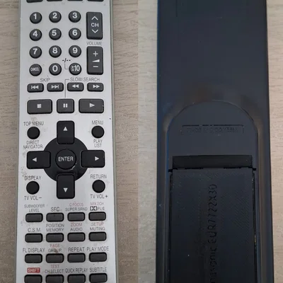 Nắp đậy pin cho điều khiển từ xa Panasonic EUR7722x30 - File in 3D