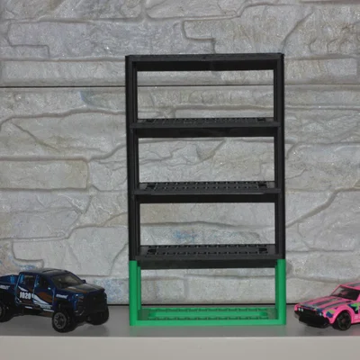 Kệ trưng bày lắp ghép cho xe mô hình 1/64